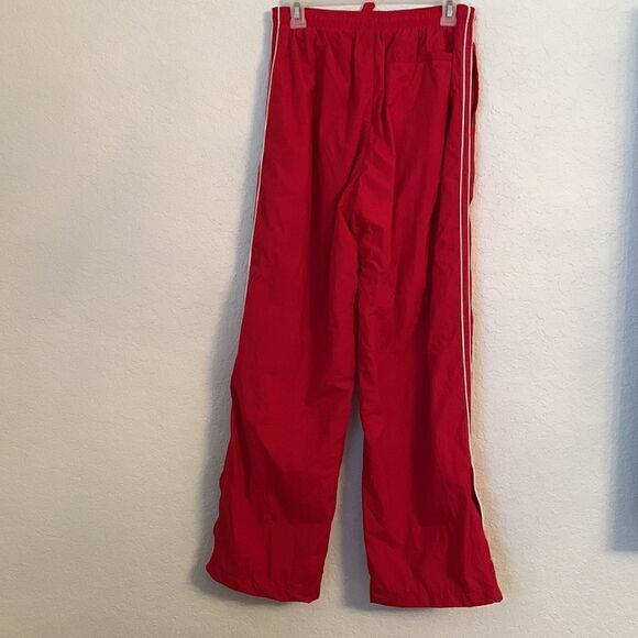Aeropostal Red Lightweight Nylon Unisex Pants Size S - Picture 2 of 11